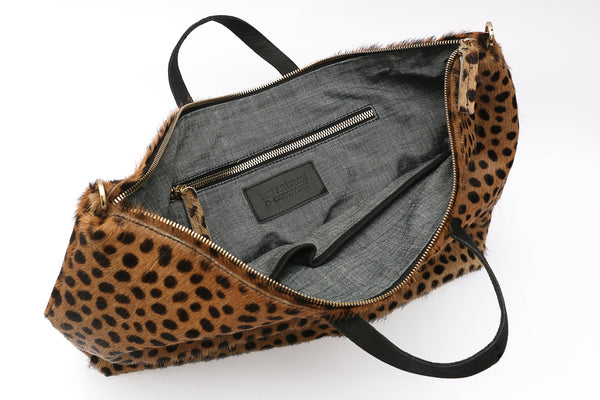 Leather Leopard Bag