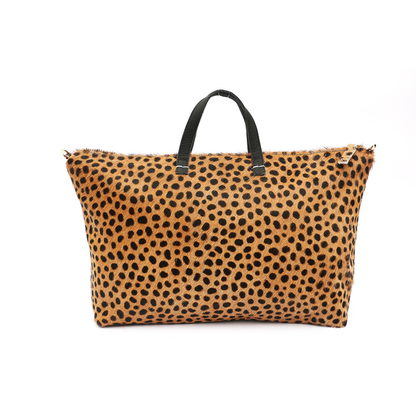 Leather Leopard Bag