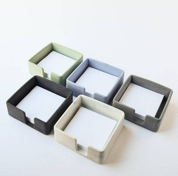 Stylish Concrete Sticky Note Holder