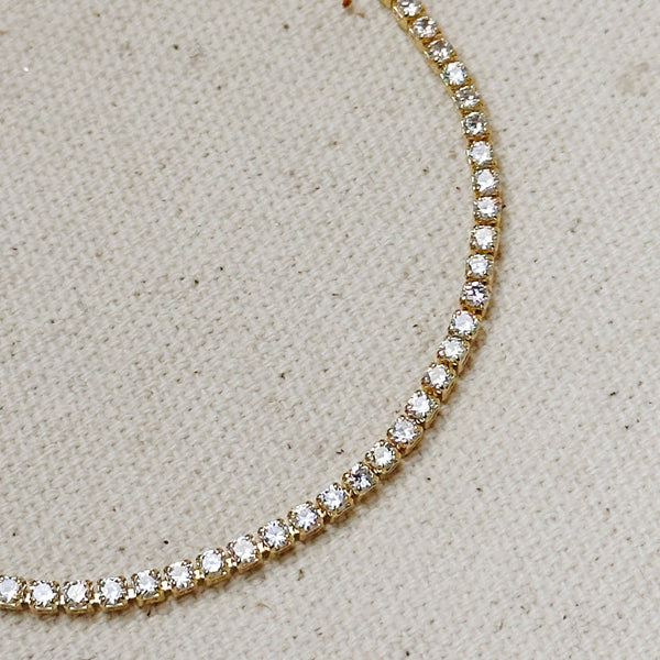 Tennis Bracelet 18k Gold