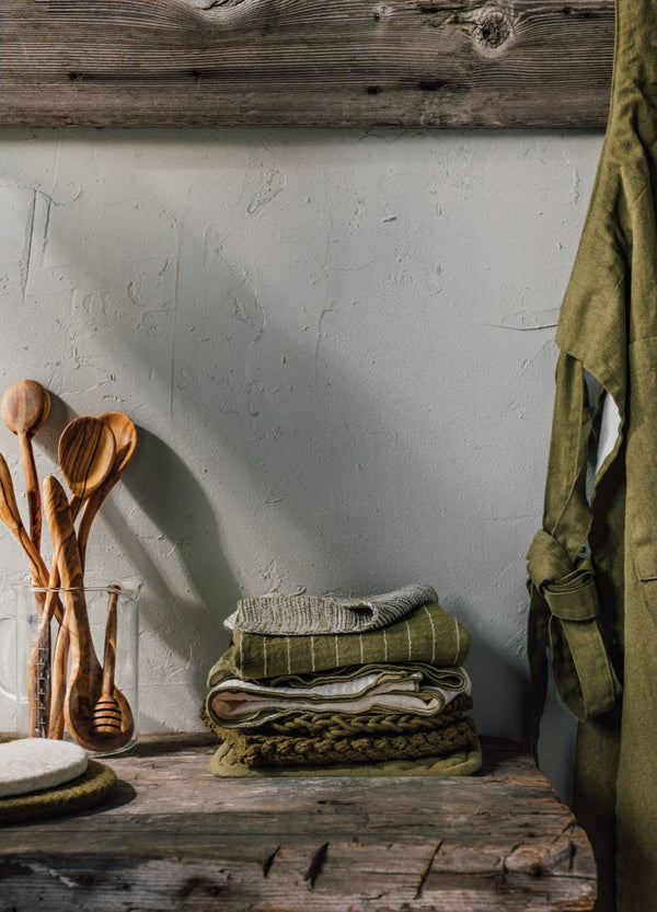 Handcrafted Olive Wood Salad Servers