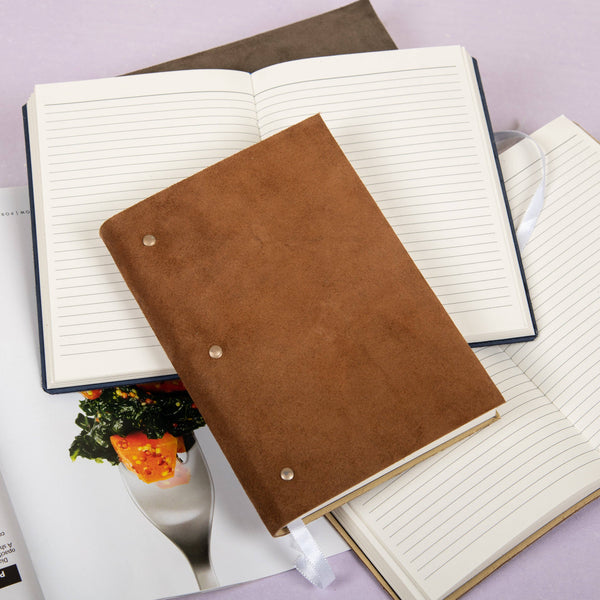 Handmade Suede Leather Journal