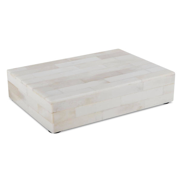 Decorative Box White Bone Inlay
