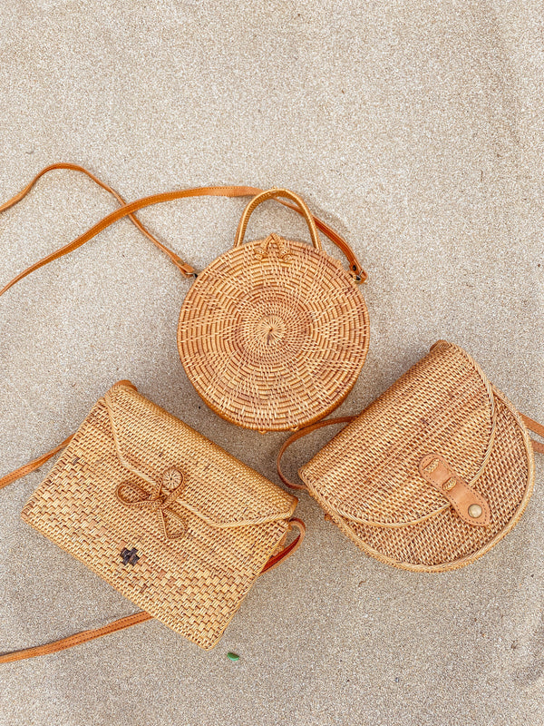 Luna Rattan Bag