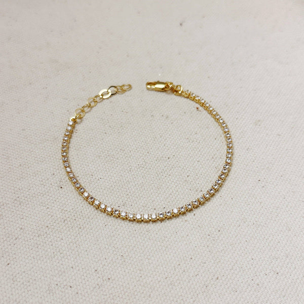 Tennis Bracelet 18k Gold