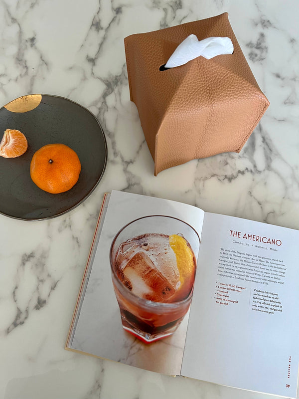 Vegan Leather Tissue Cover