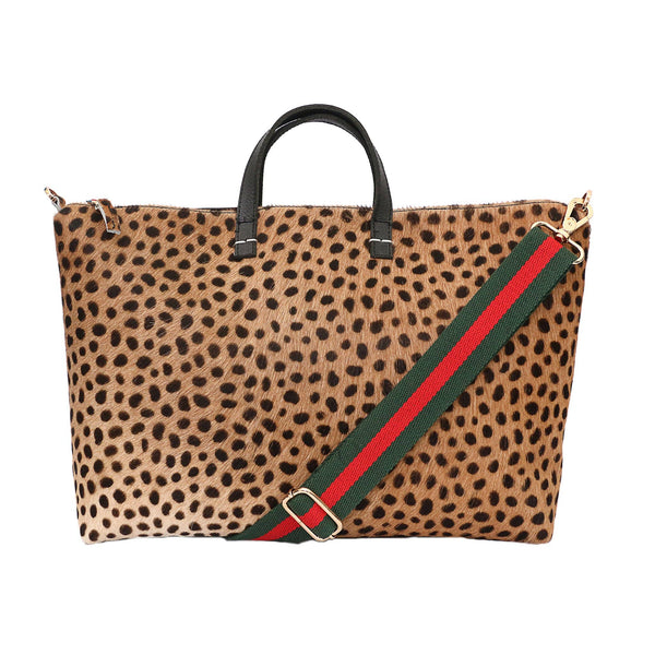Leather Leopard Bag