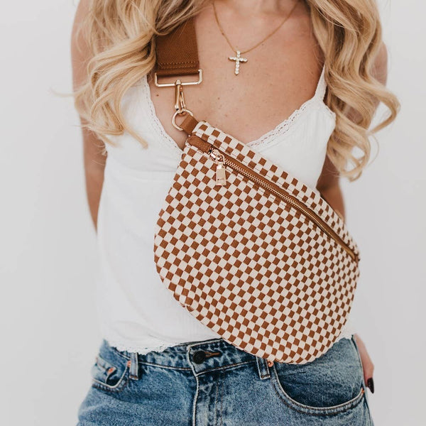 Grande Bum Bag: Checkered