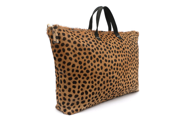 Leather Leopard Bag