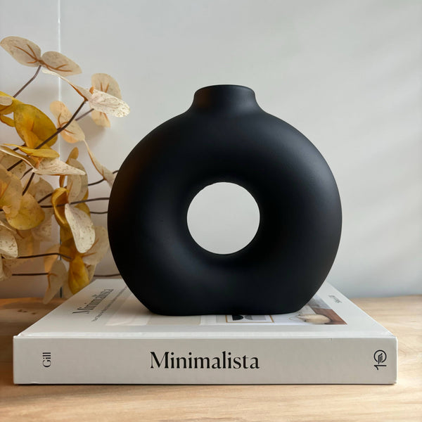 Modern Concrete Hollow Vase