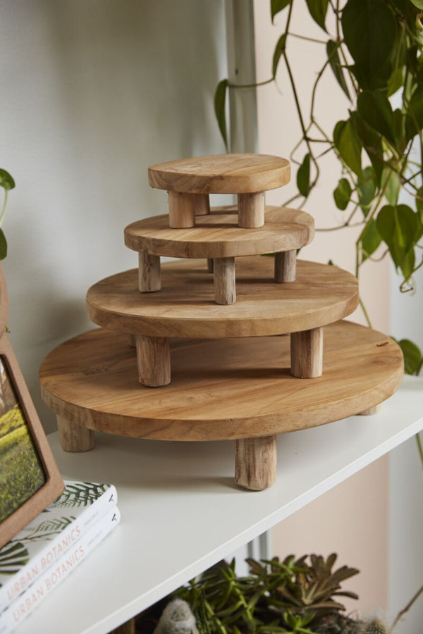 Wooden Stand Round