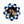 Picture Frame Scalloped Art Blue & White, 4 sizes
