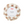 Bone Inlay Scalloped Frame - Round