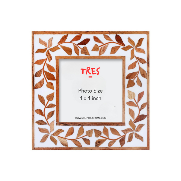 Wood Branches Photo Frame - Square
