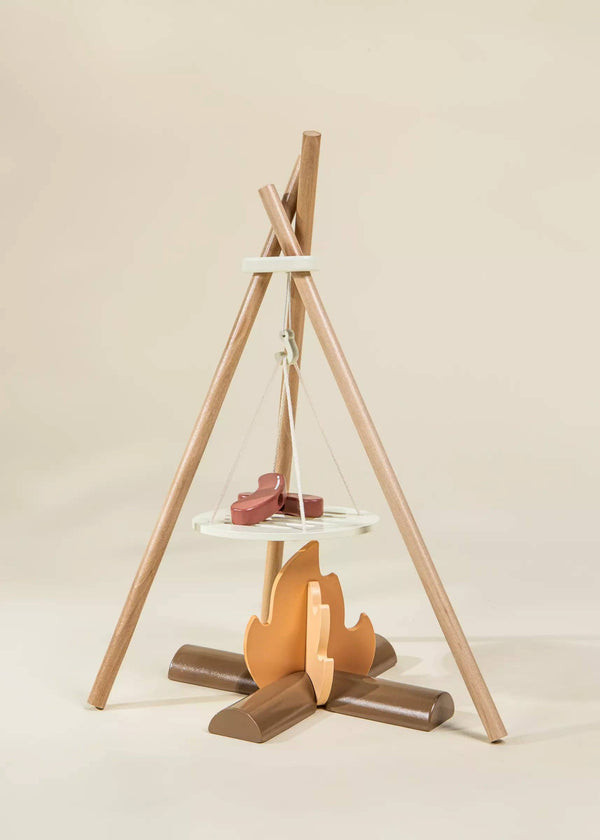 Wooden Camping Playset – Ultimate Kids' Outdoor Adventure