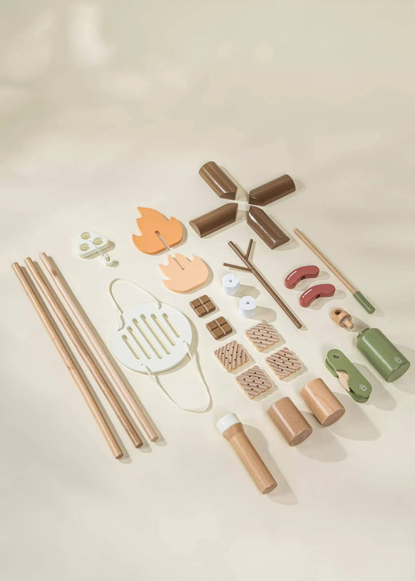 Wooden Camping Playset – Ultimate Kids' Outdoor Adventure
