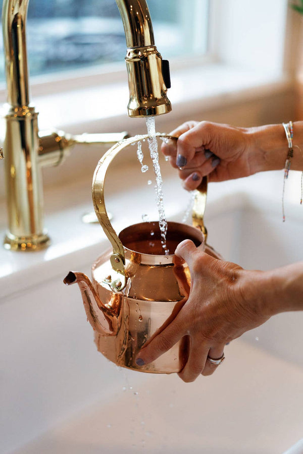 Handcrafted Copper Tea Kettle