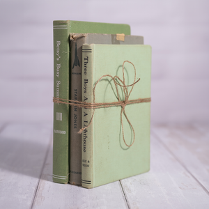 Decorative Vintage Books - Set of 3
