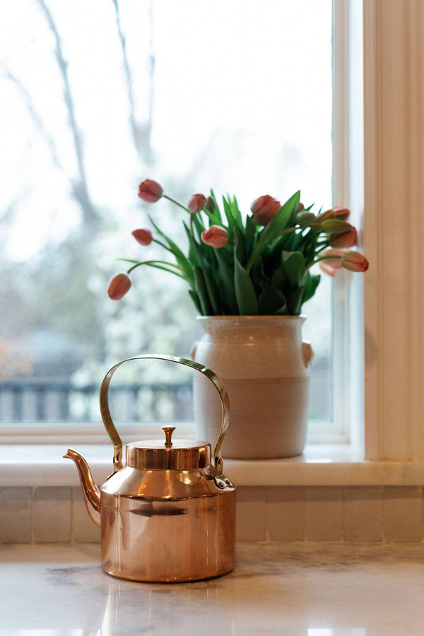 Handcrafted Copper Tea Kettle