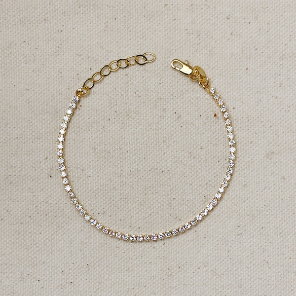 Tennis Bracelet 18k Gold
