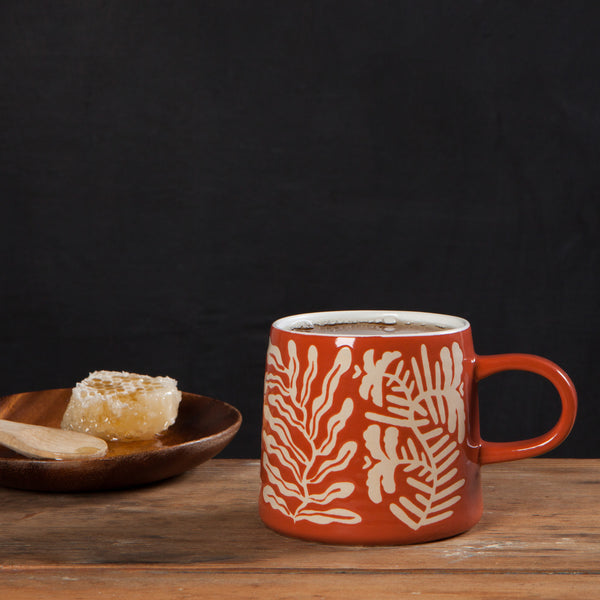 Entwine Mug in Terracotta