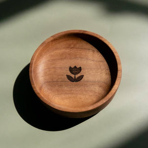 Handcrafted Floral Ring Dish – Elegant Jewelry Holder
