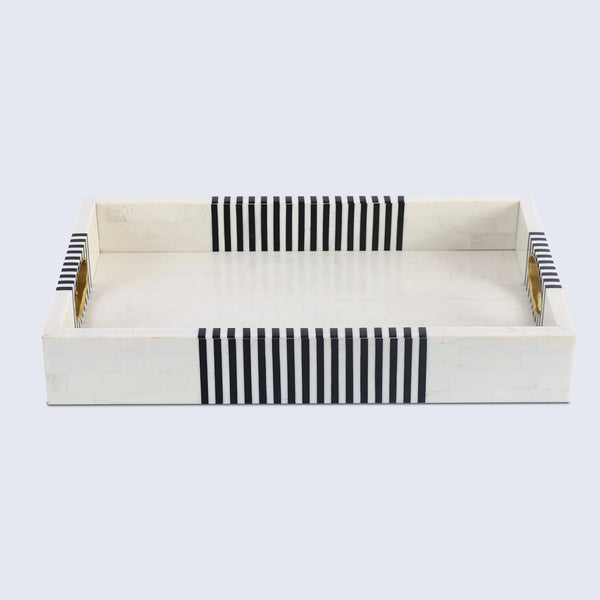 Bone Inlay Striped Tray