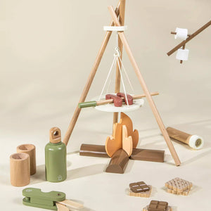 Wooden Camping Playset – Ultimate Kids' Outdoor Adventure