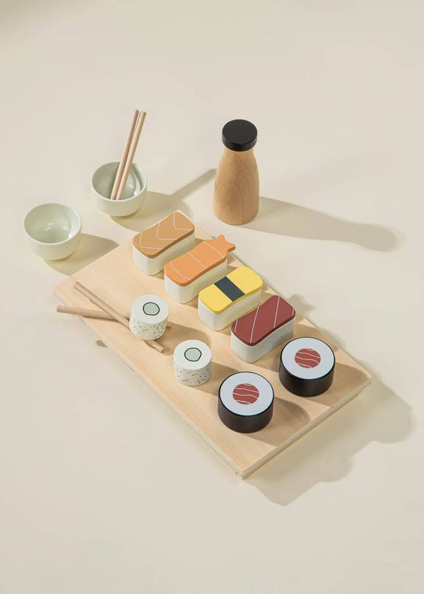 Wooden Sushi Playset - Fun & Educational Toy for Kids