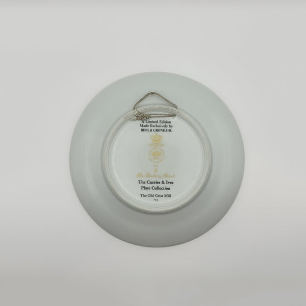 Currier and Ives vintage plate collection