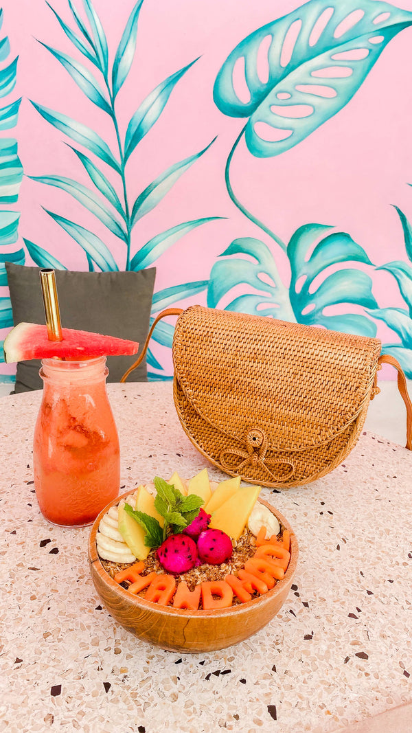 Sienna Rattan Bag