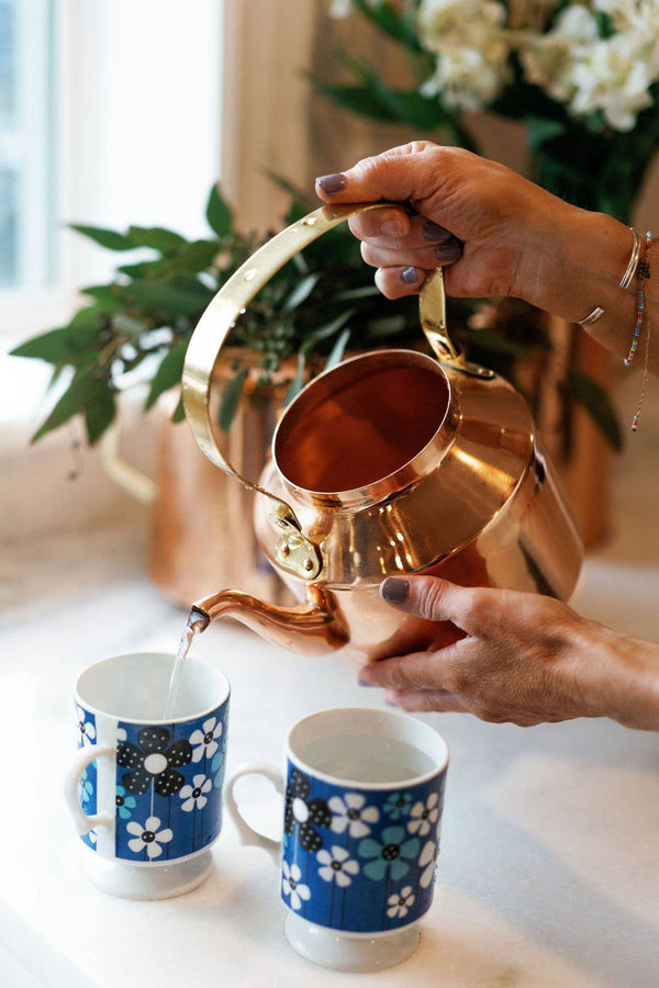 Handcrafted Copper Tea Kettle