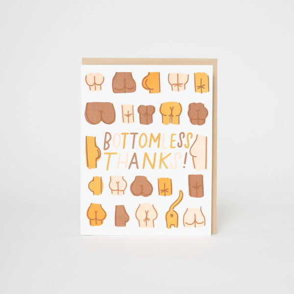 Thank You Letterpress Card
