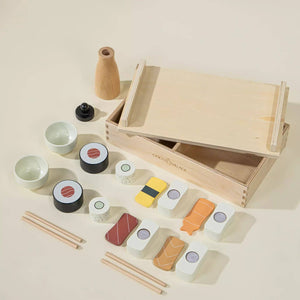 Wooden Sushi Playset - Fun & Educational Toy for Kids