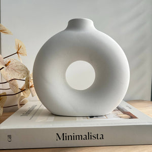 Modern Concrete Hollow Vase